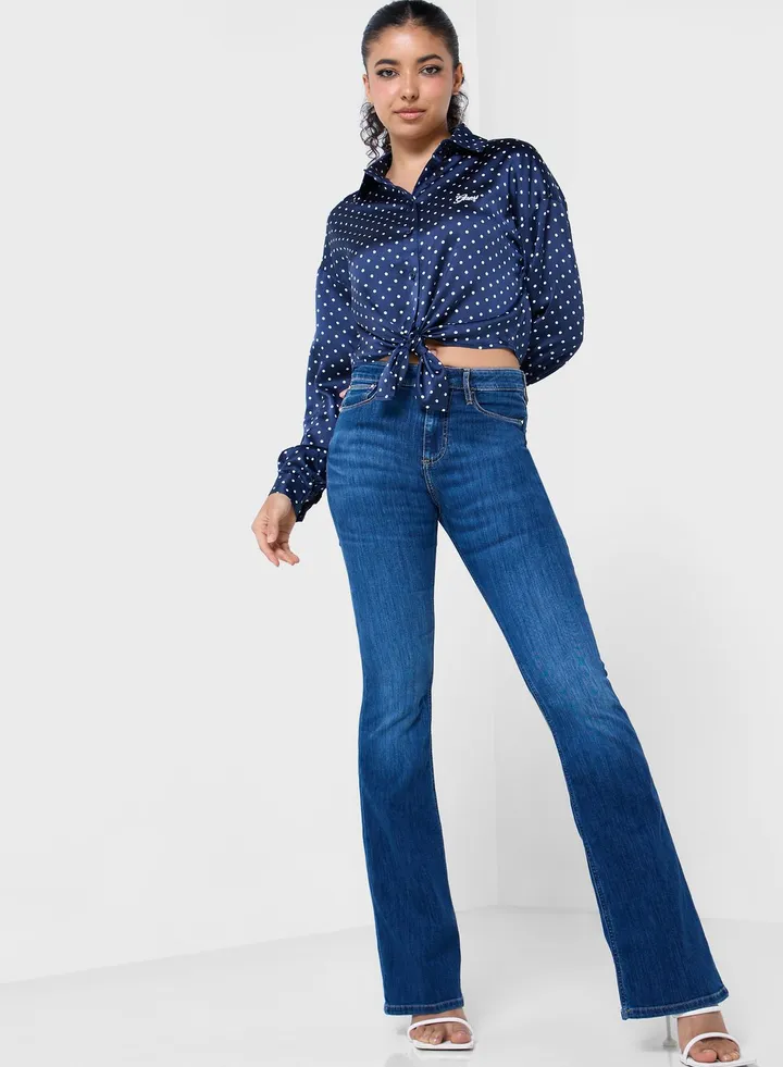 Pocket Detail Pants