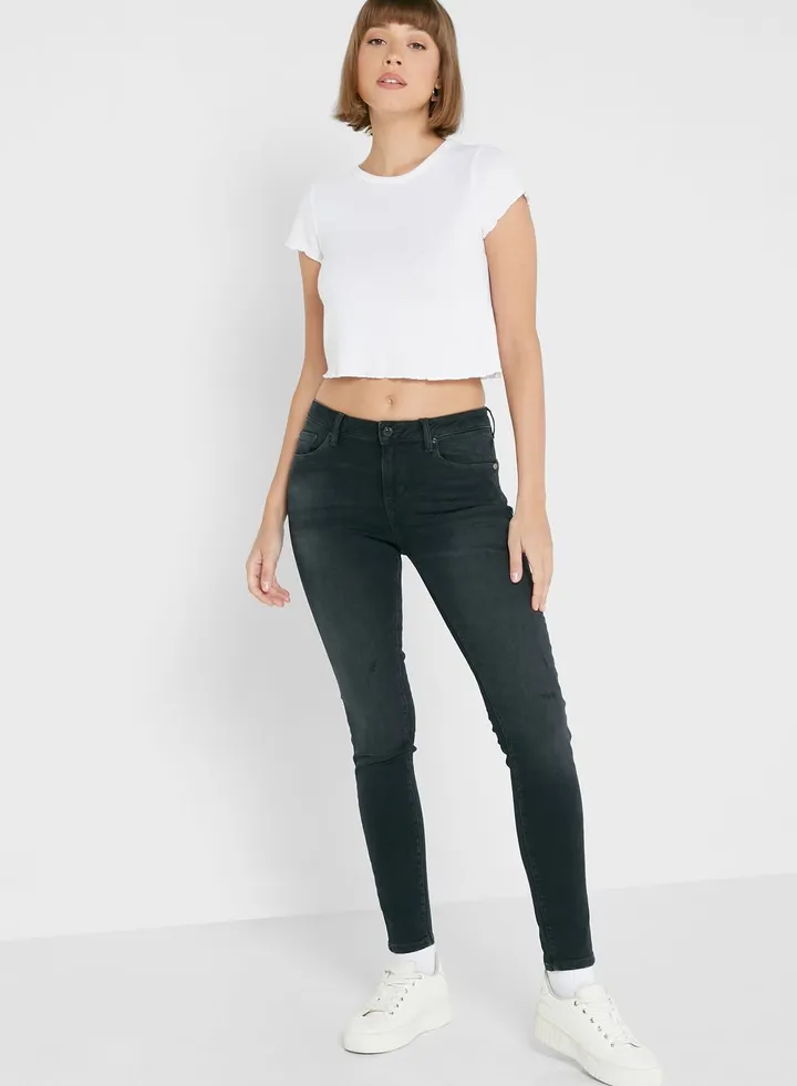 High Waist Skinny Jeans