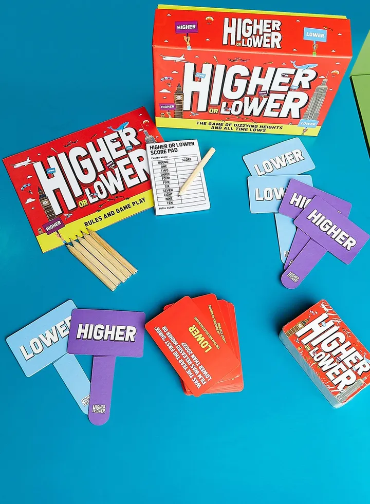 Higher Or Lower The Game