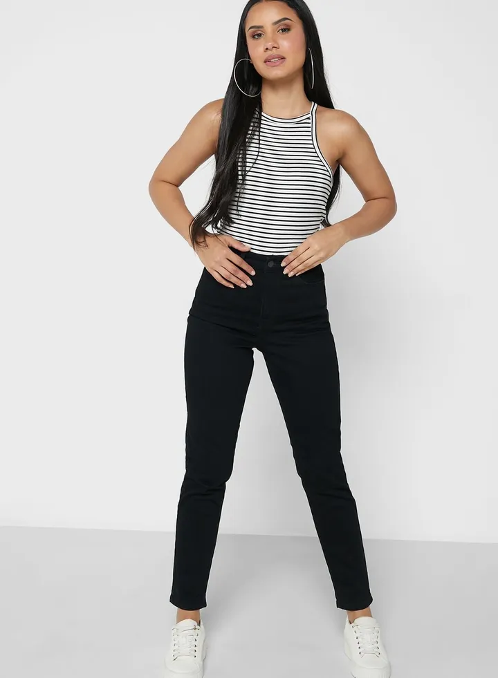 High Waist Mom Jeans