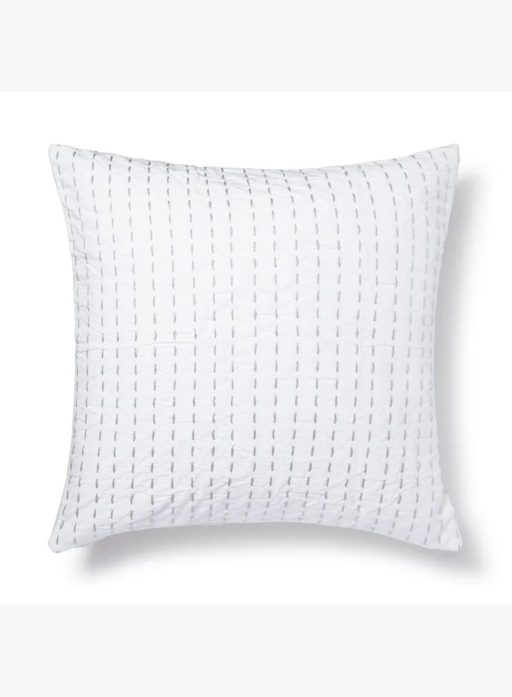 Indian Cotton Stitch Cushion Cover , W 43 x L 63 cm
