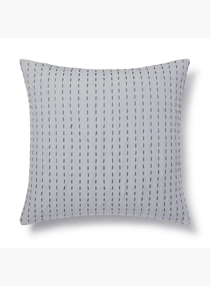 Indian Cotton Stitch Cushion Cover , W 43 x L 63 cm