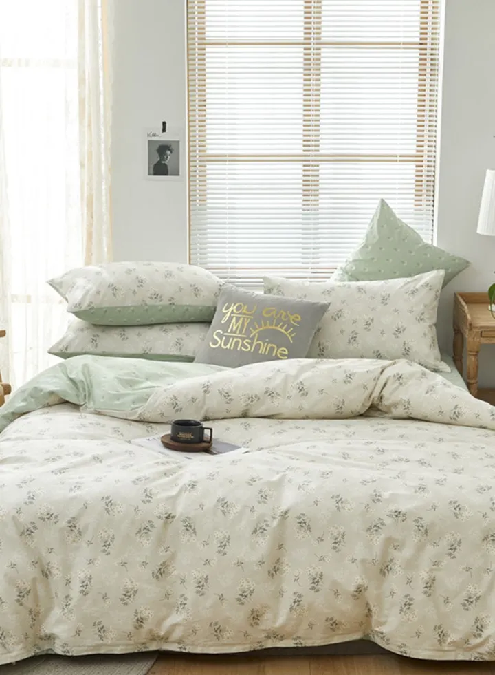 Printed King Bedding Set 200X230Cm