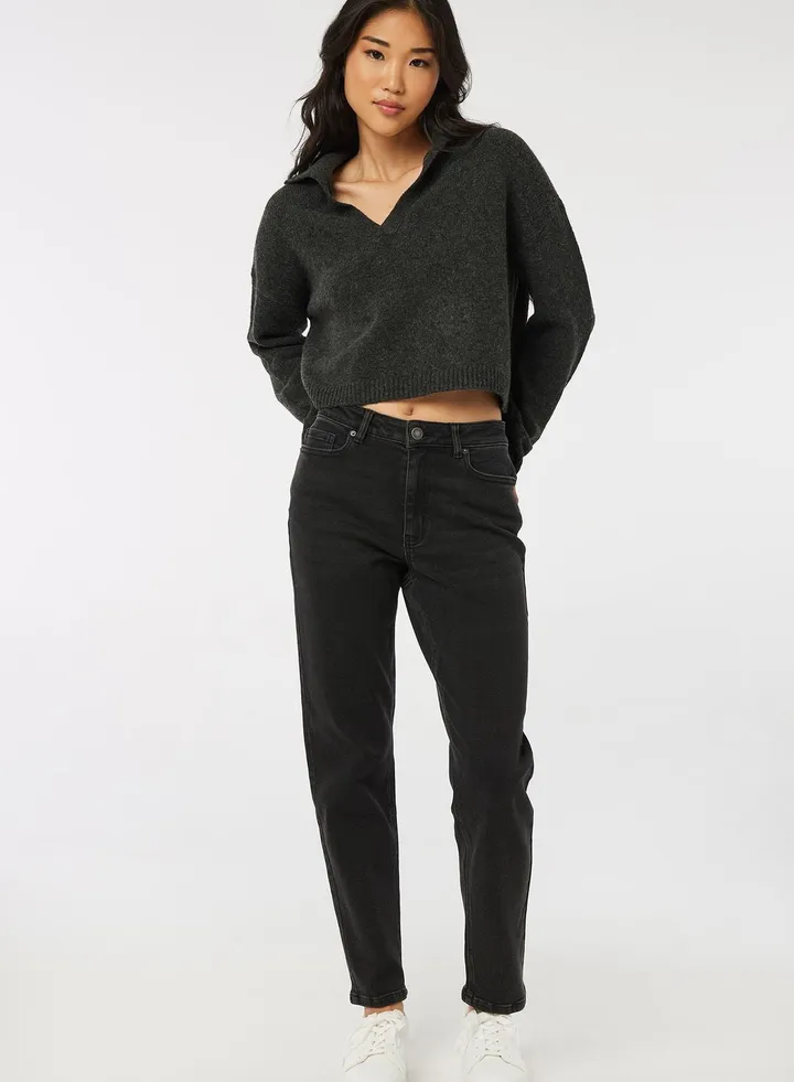 High Waist Mom Jeans