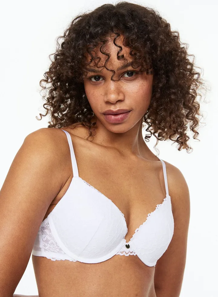 Strappy Push Up Bra