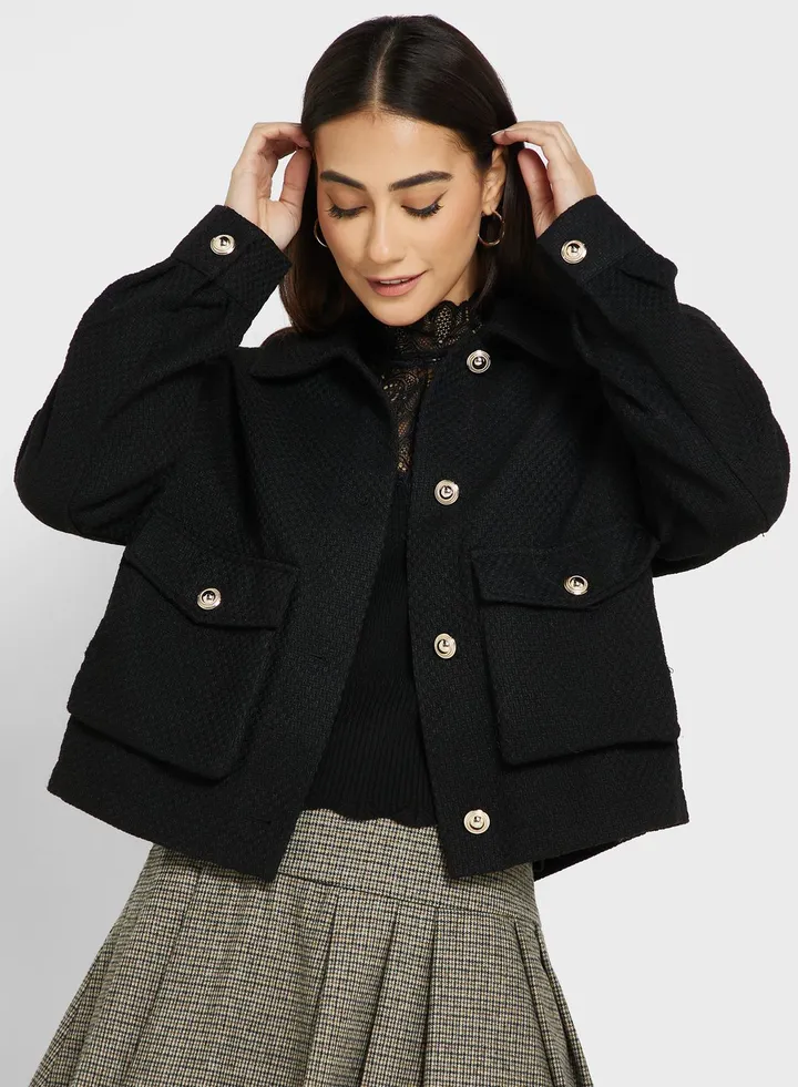 Pocket Detail Jacket