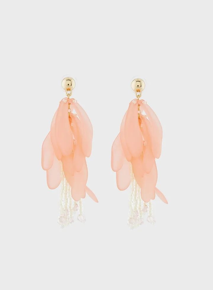 Floral Drop Earrings