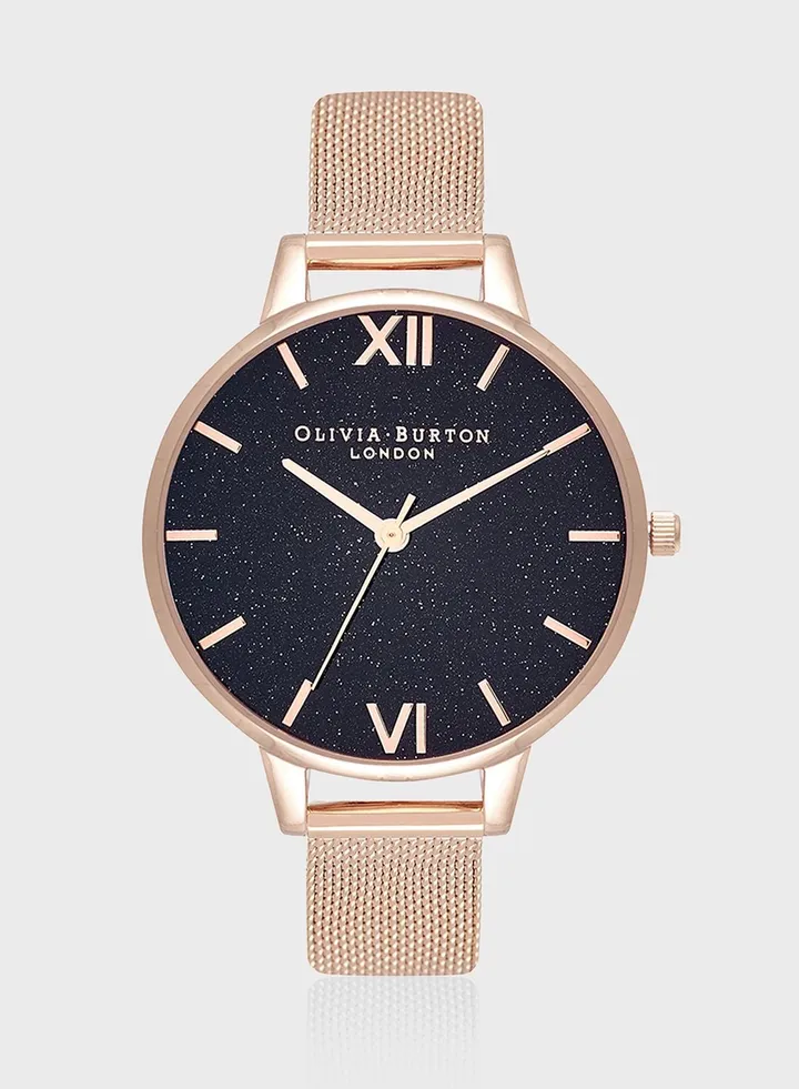 Glitter Analog Watch