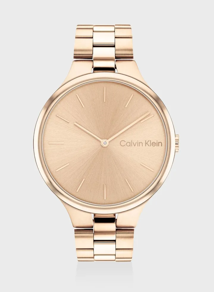 Linked Bracelet Analog Watch