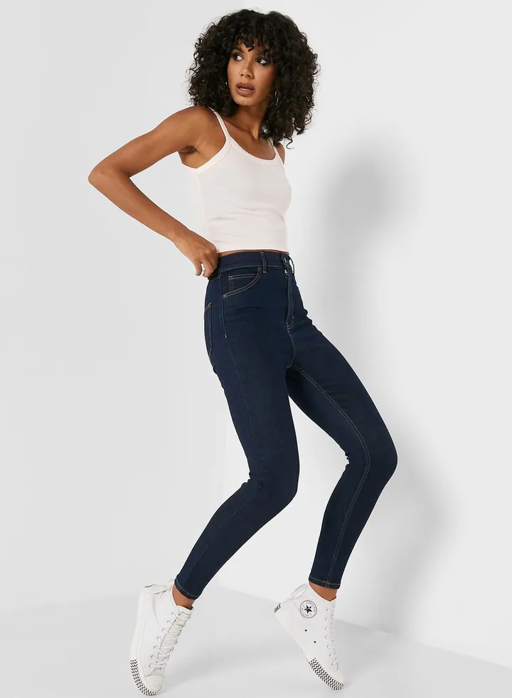 High Waist Skinny Jeans