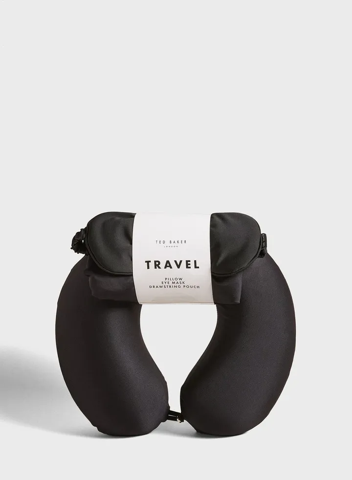 Kelley Travel Pillow And Eye Mask Set