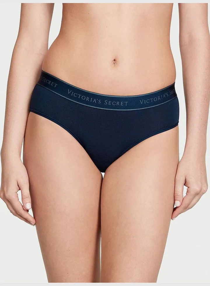 Logo Cotton Hiphugger Panty