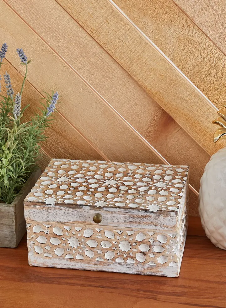 Wood Storage Box