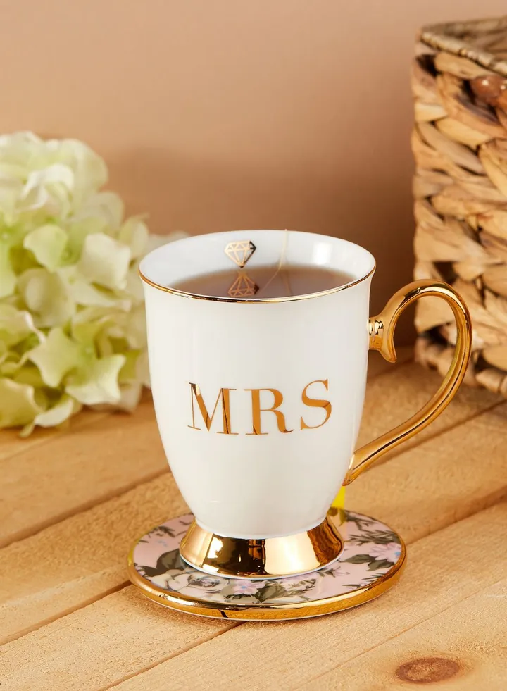 Mrs Initial Mug