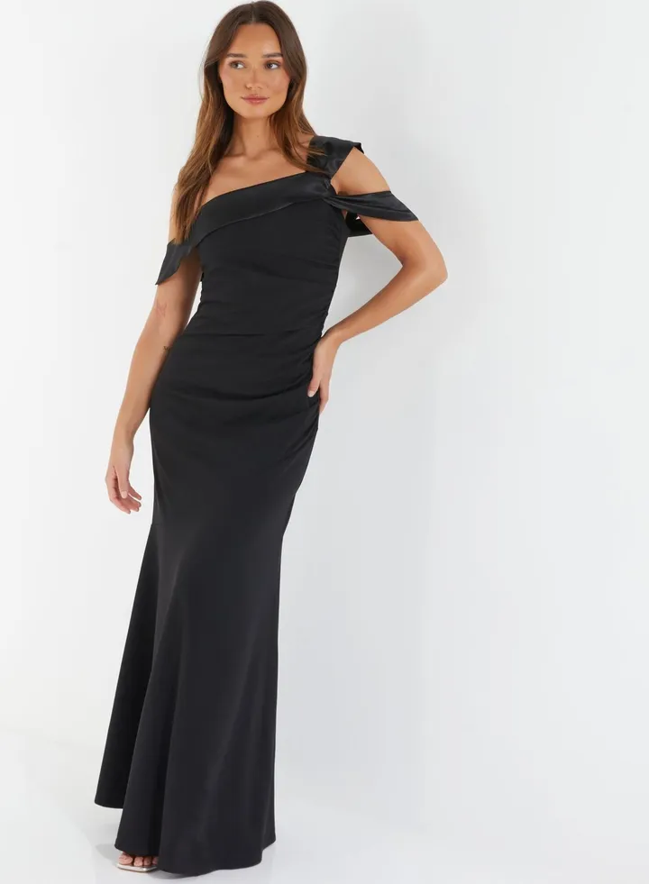One Shoulder Cut Out Dress