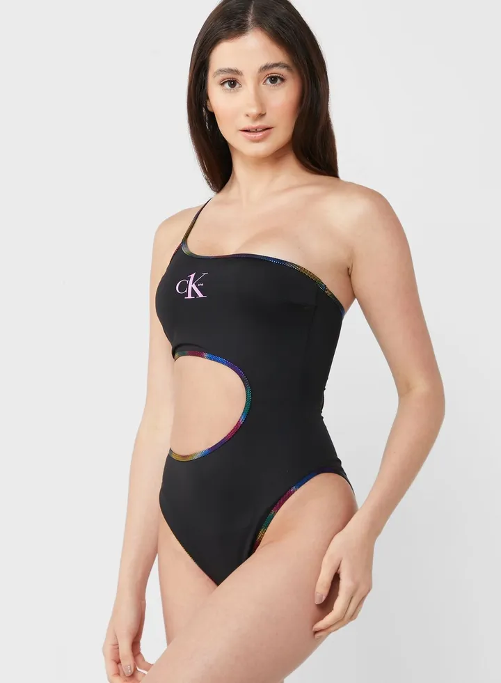 Cut Out Detail Swimsuit