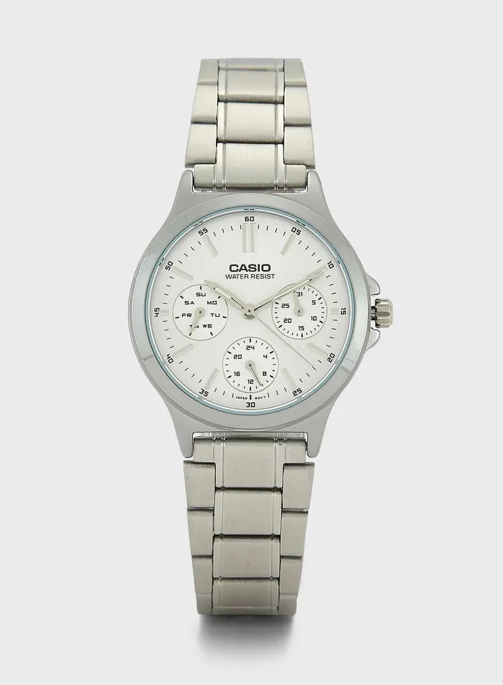 Ltp-V300D-7Audf Analog Watch