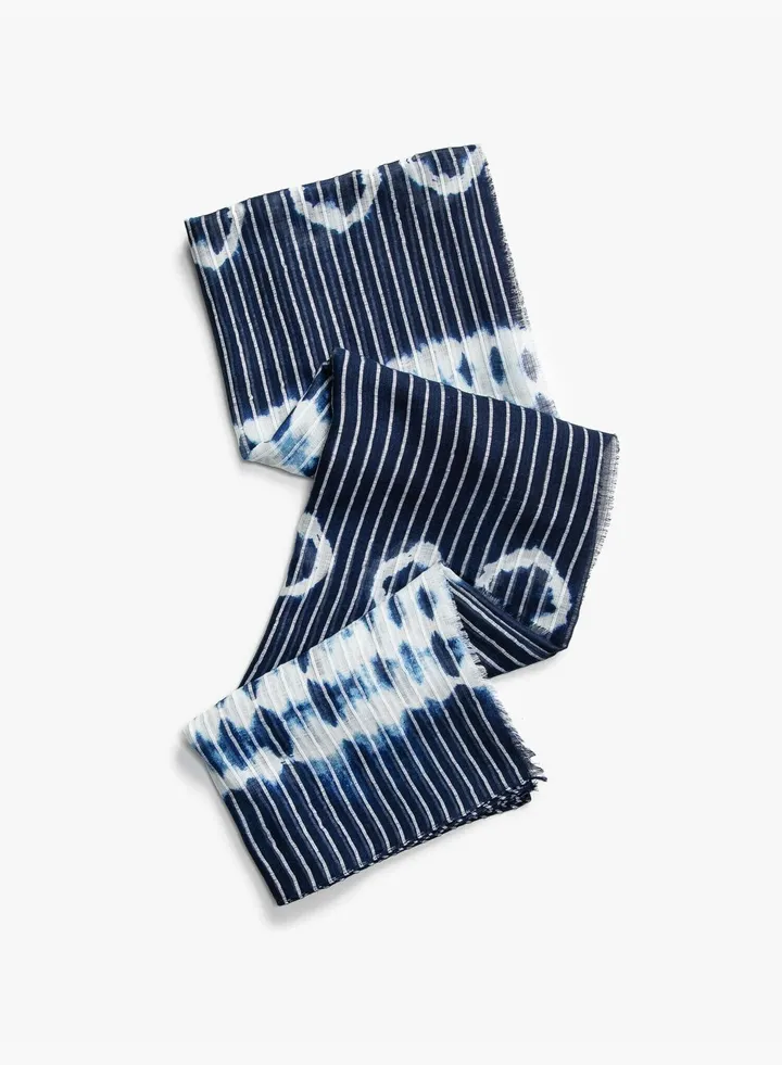 Stripe Detail Shawl