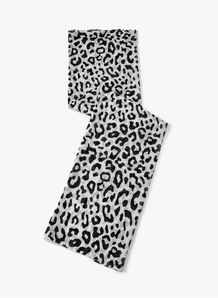 Animal Printed Scarf 90x90cm