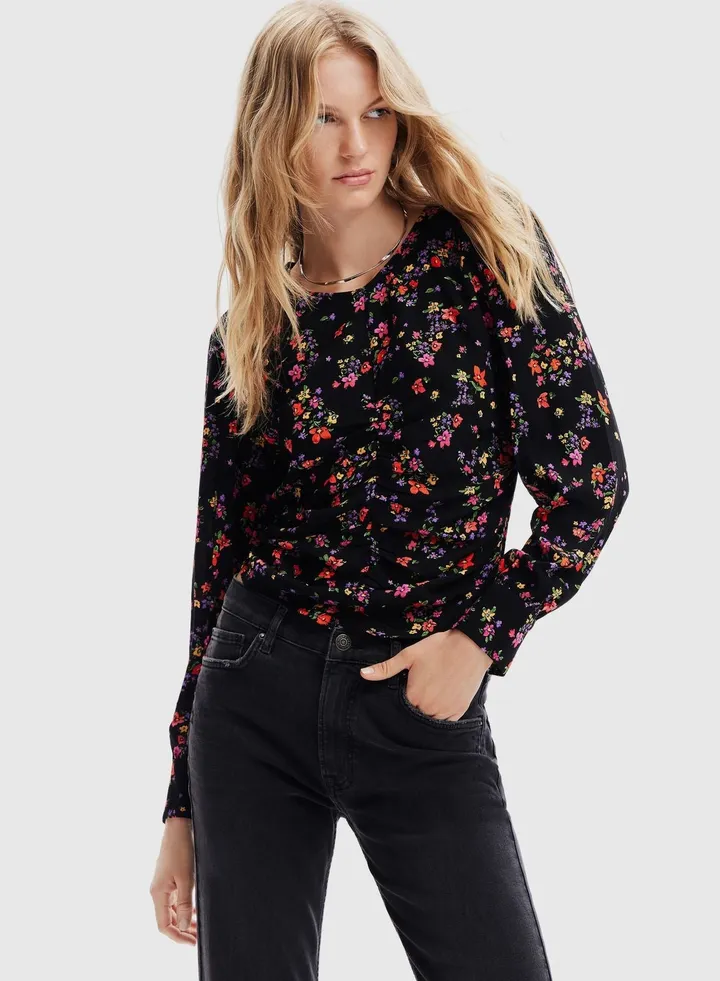 Floral Detail Top