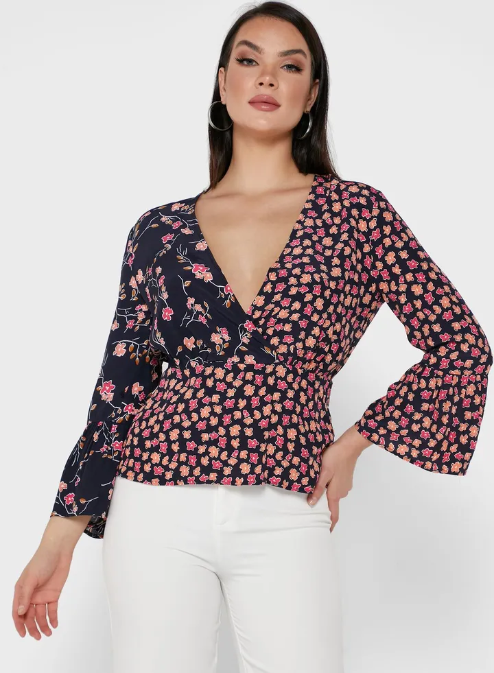 Floral Print Top