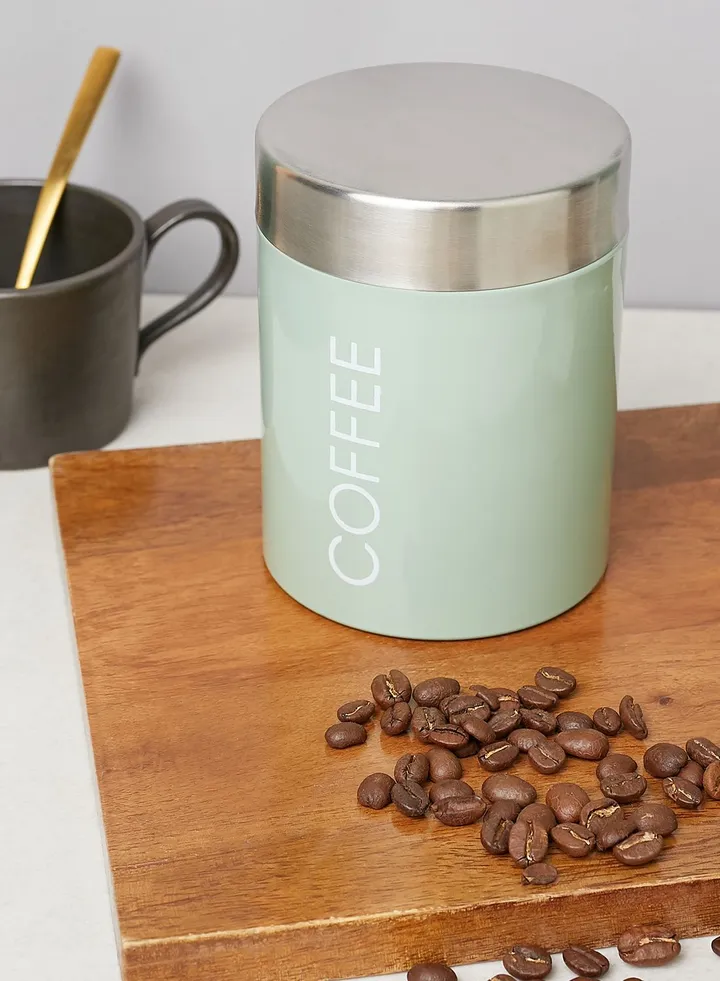 Pistachio Liberty Coffee Canister