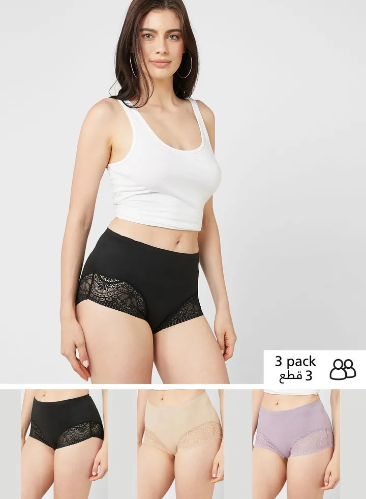 3 Pack Body Soft Full Briefs
