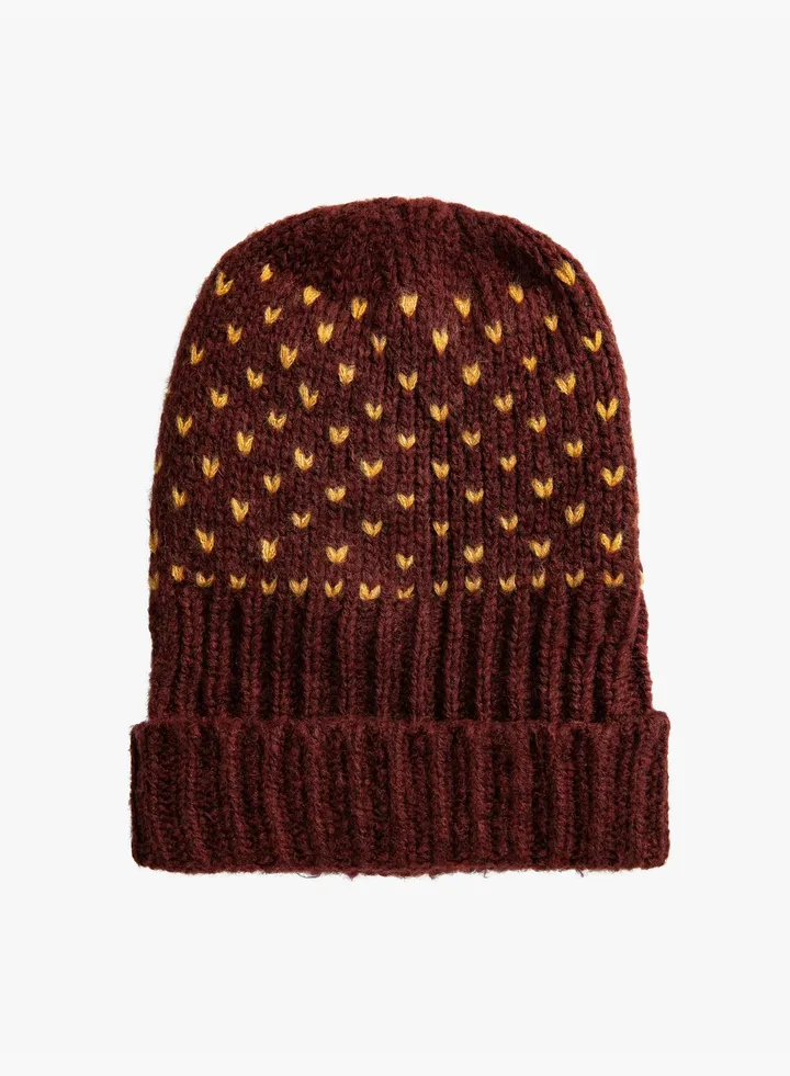 Rib-Knit Beanie