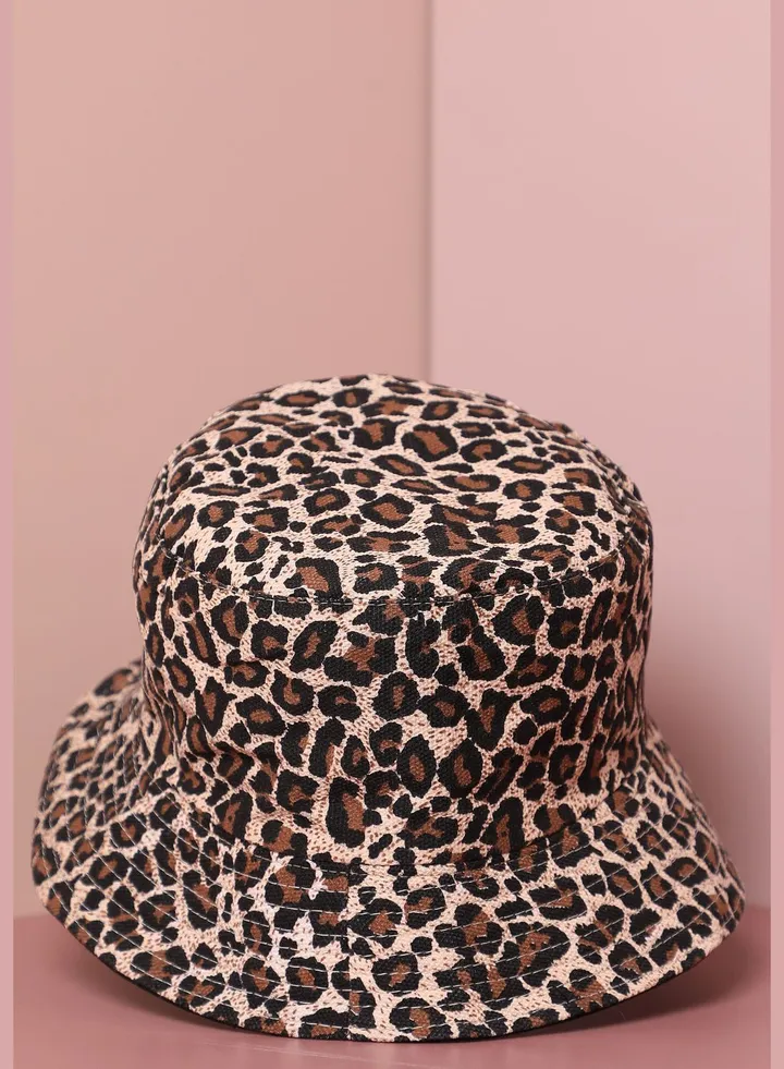 Animal Print Bucket Hat