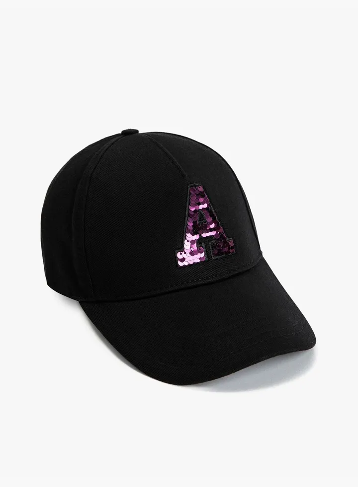 Sequin Detail Hat