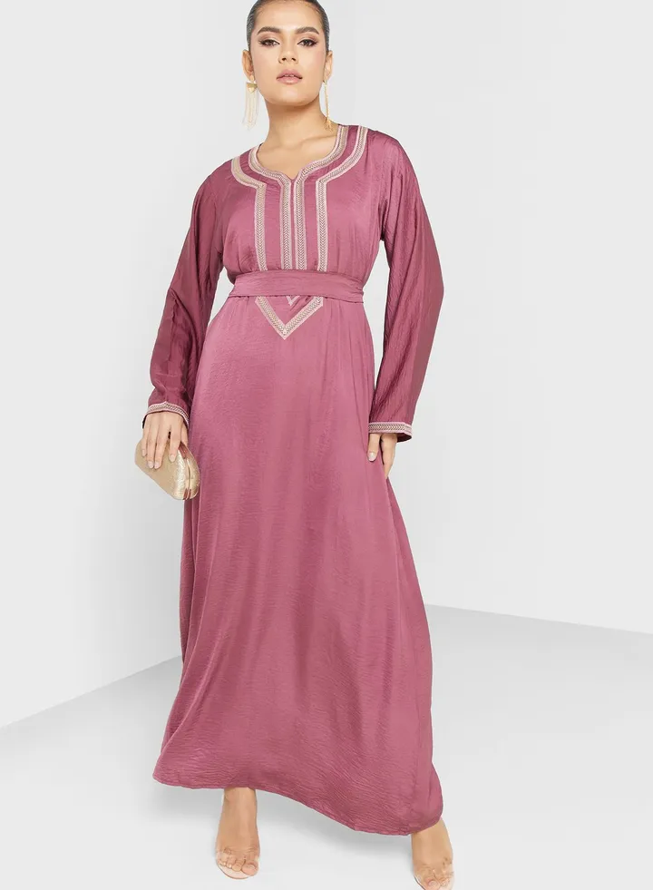 Embroidered Jalabiya