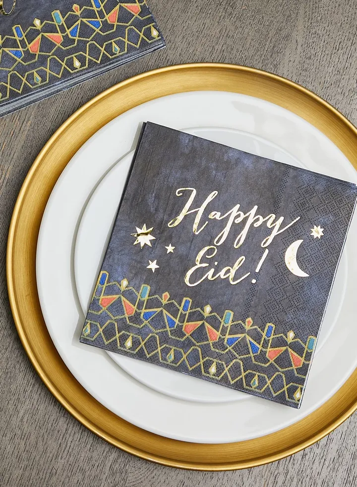 20 Pack Happy Eid Napkins