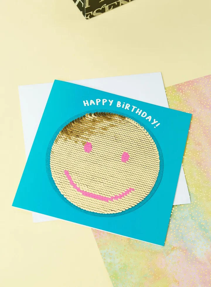 Smiley Birthday Card