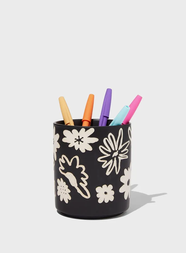 Floral Pen Holder