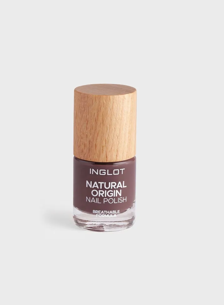 INGLOT NATURAL ORIGIN NAIL POLISH TRUE EBONY 017