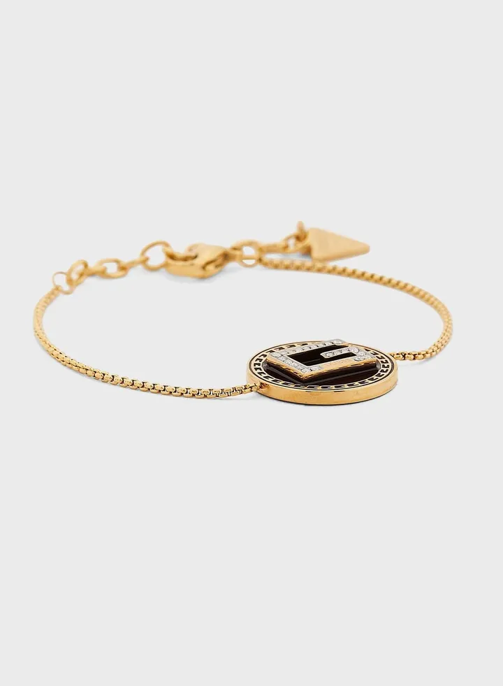 Solitaire Coin Bracelet