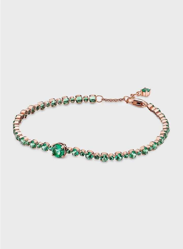Sparkling Pavé Tennis Bracelet