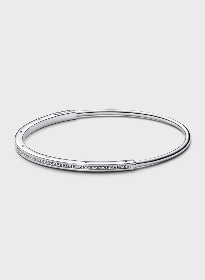 Pandora Signature I-D Pavé Bangle