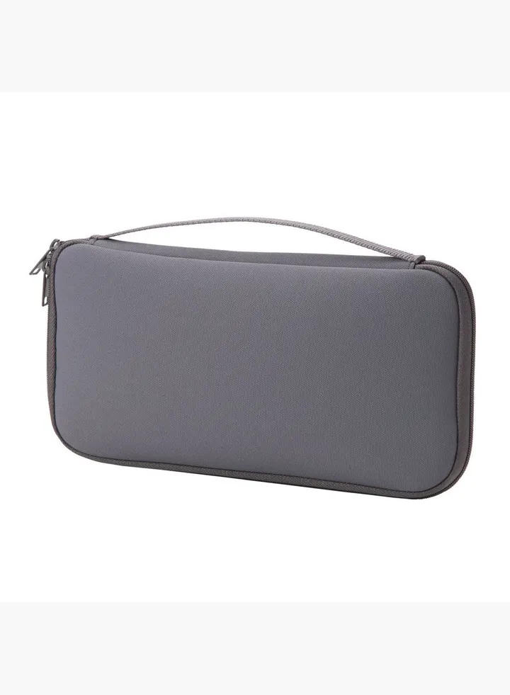 Polyester Passport Case, W 23 x L 12 cm, Grey