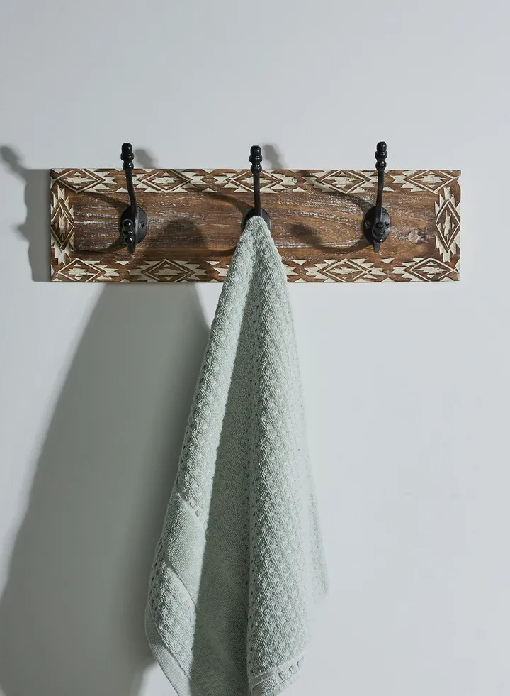 Wooden 3 Hook