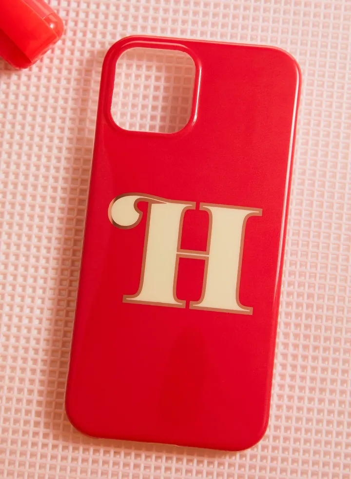 Monogram H Iphone 12 / 12 Pro Case