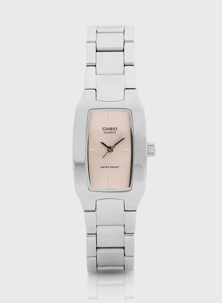 Steel Strap Analog Watch