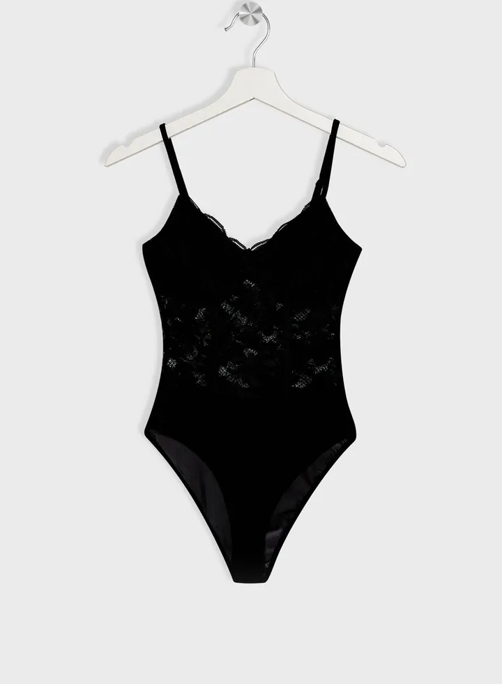 Lace Detail Bodysuit