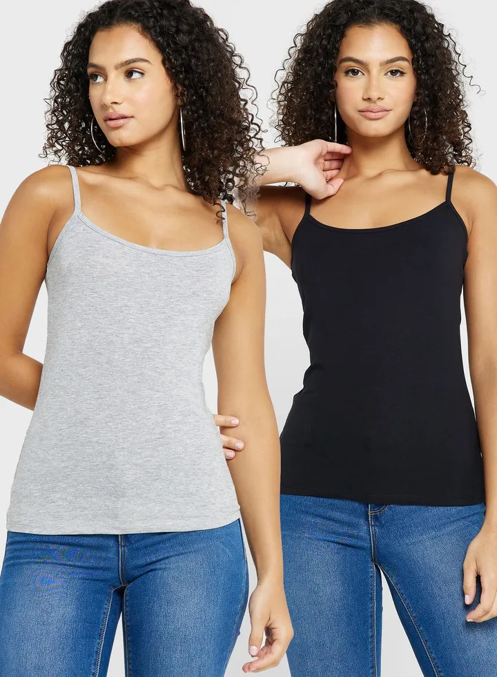 3 Pack Knitted Cami Top