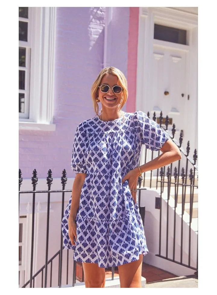 Little Mistress Blue Print Mini