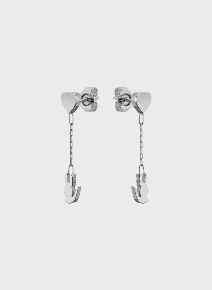 Stainless Steel Drop Earrings