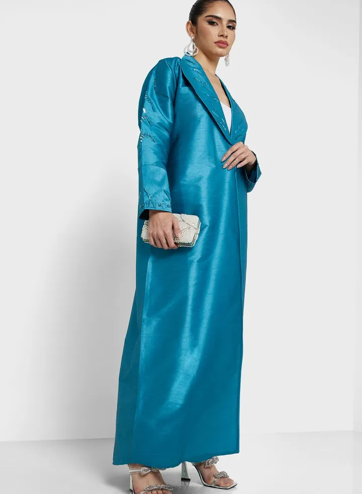Embellished Detail Abaya
