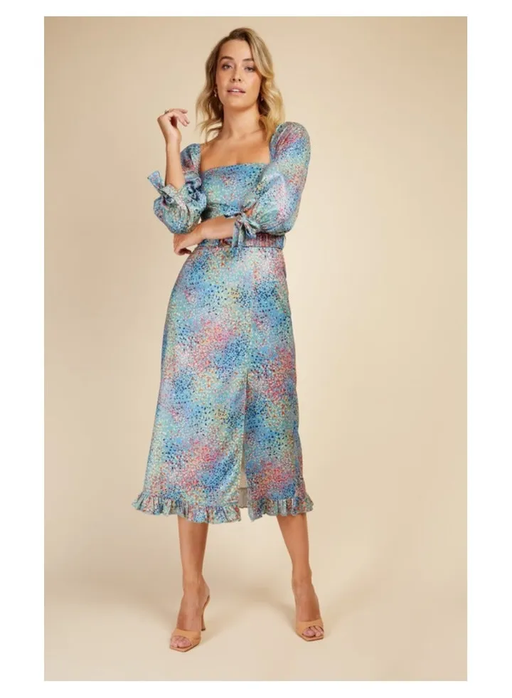 Little Mistress Multi Spot Midaxi