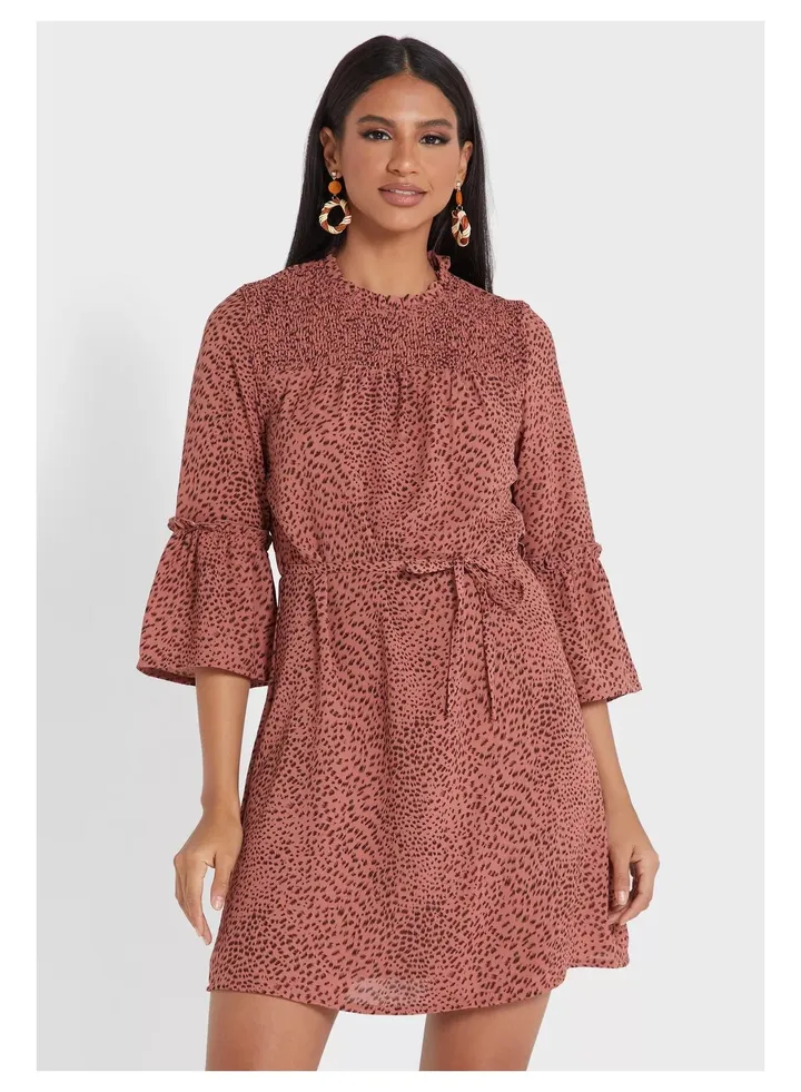 Little Mistress Rose Mini Dress