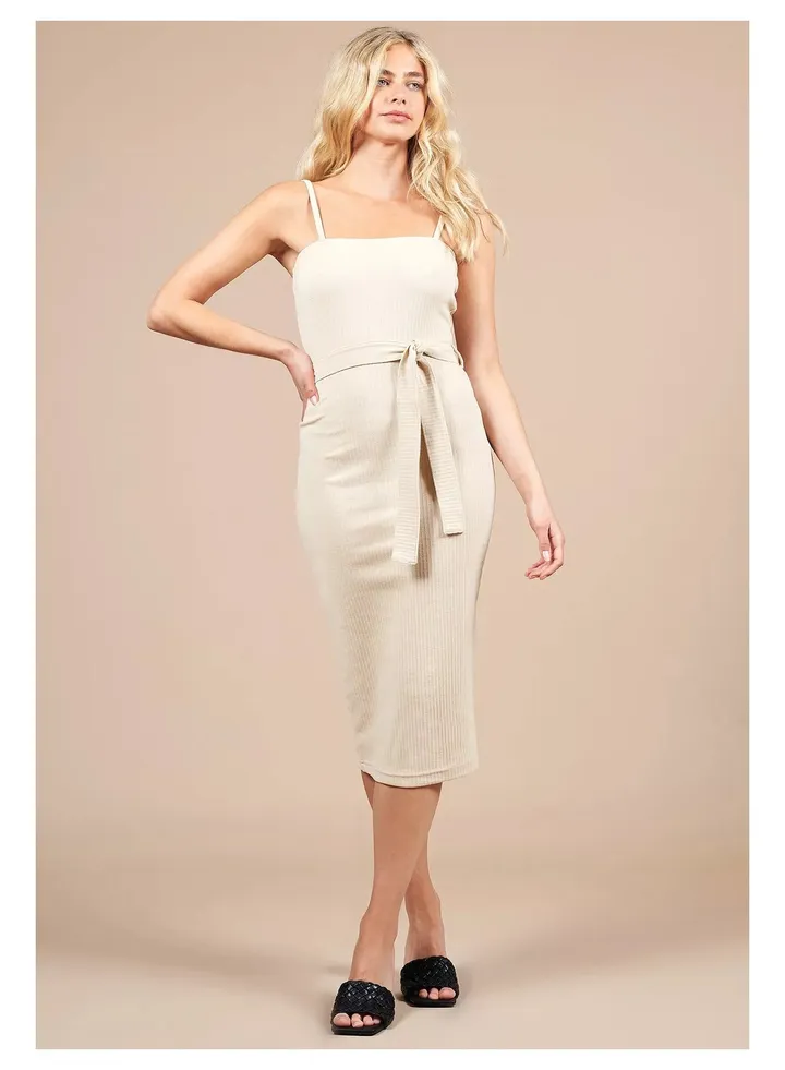 Little Mistress Beige Dress